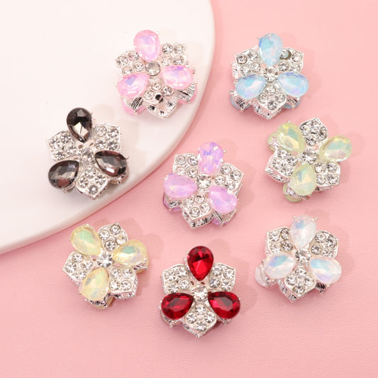 Two - Sided Sexfoil Alloy Beads