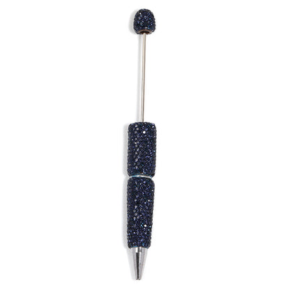 Solid - colored fully - studded bead - strung pen