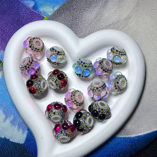 Flower - shaped ball DIY jewelry beads